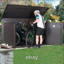 7'7 x 3'4 Electric Bike Storage Shed Garden DIY Utility Store (2.3m x 1.05m)