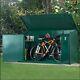 7'7 X 3'4 Electric Bike Storage Shed Garden Diy Utility Store 2.3m X 1.05m Green