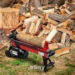 7 Ton Heavy Duty Fast Electric Log Splitter Hydraulic Wood Timber Cutter 2.8L UK
