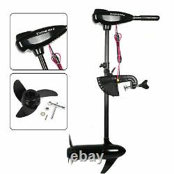85 lbs New Heavy Duty Electric Outboard Motor Inflatable Fishing Boat Engine 24V