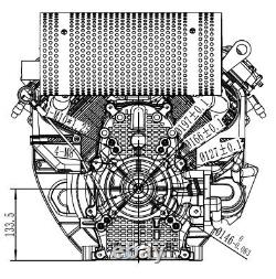 999cc V-Twin Petrol Engine 37hp Electric Start Cylinder Heavy Duty Lifan