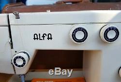 ALFA 312 Heavy Duty Semi Industrial Sewing Machine for Heavy Duty Work ZIG ZAG