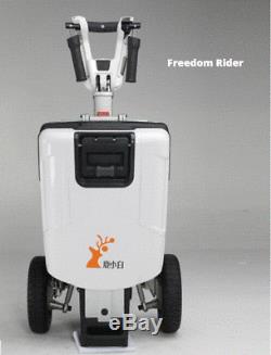 ATTO LIKE FOLDING 3 WHEEL MOBILITY SCOOTER LIGHTWEIGHT FREEDOM RIDER F1 White