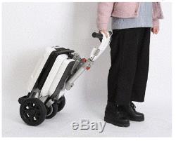 ATTO LIKE FOLDING 3 WHEEL MOBILITY SCOOTER LIGHTWEIGHT FREEDOM RIDER F1 White