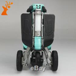BLUE EX DEMONSTRATION FREEDOM RIDER F1 MOBILITY SCOOTER FOLDING 3 WHEEL 48 Volt
