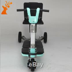 BLUE EX DEMONSTRATION FREEDOM RIDER F1 MOBILITY SCOOTER FOLDING 3 WHEEL 48 Volt