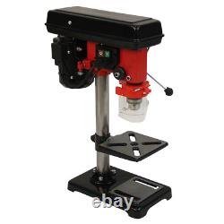 Bench Drill Press New Heavy Duty 500W 16mm Rotary Pillar 9 Speed Press Drilling