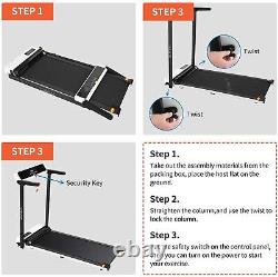 CAROMA Electric Treadmill Running Machine Heavy Duty Workout Walking Exercise UK