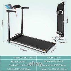 CAROMA Electric Treadmill Running Machine Heavy Duty Workout Walking Exercise UK