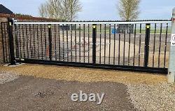 Cantilever electric sliding gate industrial heavy duty