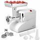 Commercial Electric Meat Grinder 3 Speeds Stainless Steel Heavy Duty 2000w 2.6h