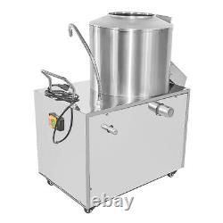 Commercial Electric Potato Rumbler Peeler Machine Peeling 15-20Kg Heavy Duty EU