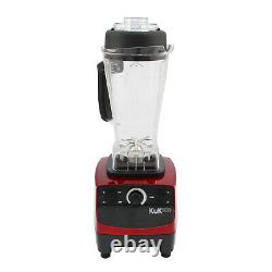 Commercial Food Blender Heavy Duty Kitchen Mixer Ice Smoothie Soup Maker 2200W