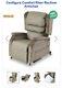 Configura Electric Lift Riser Recliner Chair Heavy Duty Elderly Safety Reclining