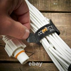 ConnectPro 5m-50m Connectable Outdoor Plug In Festoon Lights LED Bulbs Belt