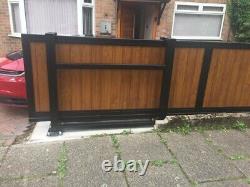 D. I. Y Automated electric cantilever sliding gate
