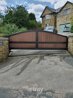 D. I. Y Automated electric cantilever sliding gate