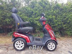 DRIVE ROYALE 4 MOBILITY SCOOTER/DISABILITY SCOOTER. HEAVY DUTY 8 mph SCOOTER RED