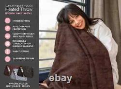 Dreamscape Heavy Duty Luxury Soft Touch Electric Heated Throw Blanket