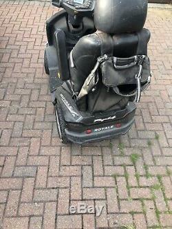 Drive Royale 4 Mobility Scooter in Luxury black. 8mph Class 3