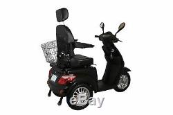 ELECTRIC MOBILITY SCOOTER 3 Wheeled Black 60V100AH 600W FAST FREE UK DELIVERY