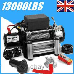 ELECTRIC WINCH 12V 4x4 13000lb WINCHMAX BRAND RECOVERY- OFF ROAD WIRELESS