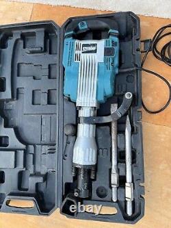 ERBAUER 1750W ERB567DRH, 15KG HEX SHANK ELECTRIC BREAKER 240V + Point and chisel