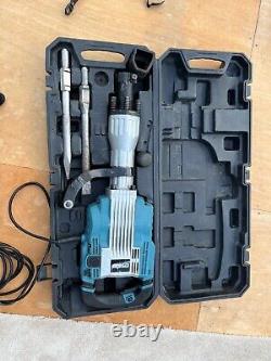 ERBAUER 1750W ERB567DRH, 15KG HEX SHANK ELECTRIC BREAKER 240V + Point and chisel