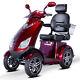 Ewheels Ew-72 Electric 4-wheel Mobility Scooter Red -e-wheels 15mph, New