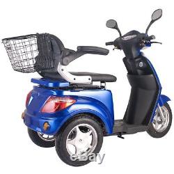 Easy Rider Electric mobility scooter Adult Moped 8mph Road legal 3 Wheeled Blue