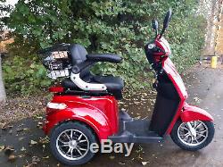 Eco 3 Wheeled 600W Electric Mobility Scooter Red FREE DELIVERY Green Power