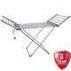 Electric Clothes Airer Winged Portable Dryer Indoor Rack Laundry Folding Washing