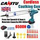Electric Cordless Caulking Heavy Duty Sealant Tube Mastic Gun With Battery&charger