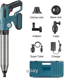 Electric Heavy Duty Drain Clog Blaster Unclog Gun for Toilet/FloorDrain/Sewer