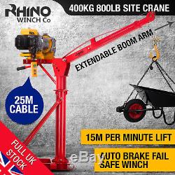 Electric Jib Crane 400Kg / 882lb Lifting Hoist, 240V Heavy Duty Rhino