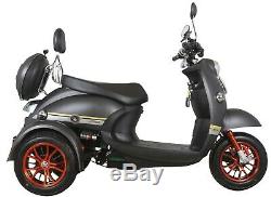 Electric Mobility Scooter 3 Wheeled 60V 100AH 800W NEW Unique FREE Delivery