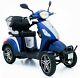 Electric Mobility Scooter 4 Wheeled 60v100ah 500w Free Delivery Green Power