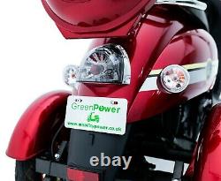 Electric Mobility Scooter 4 Wheeled MC4 Retro 60V100AH 600W Green Power