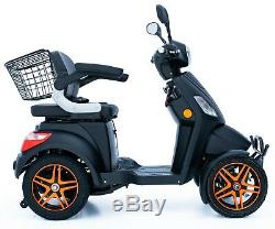 Electric Mobility Scooter 4 Wheeled Road legal 60V100AH 500W LED by Green Power