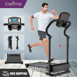 Electric Motorised Folding Treadmill Incline Heavy Duty Running Machine withLCD UK