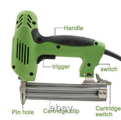 Electric Nail Gun Stapler Straight Nail Gun Heavy Duty Woodworking