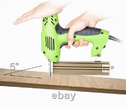 Electric Nail Gun Stapler Straight Nail Gun Heavy Duty Woodworking