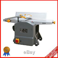 Electric Planer Thicknesser 204mm Wood Bench Top Heavy Duty Woodwork 230V DIY