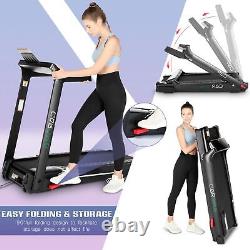 Electric Running Machine Foldable Treadmill Home Gym Walking Heavy Duty Folding