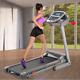 Electric Treadmill Folding Running Machine Heavy Duty Home Workout Exercise Uk