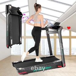 Electric Treadmill Folding Running Machine Heavy Duty Incline Workout Exercise