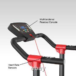 Electric Treadmill Heavy Duty 1.5HP Motorised Folding Running Machine Cardio UK