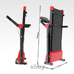 Electric Treadmill Heavy Duty 1.5HP Motorised Folding Running Machine Cardio UK