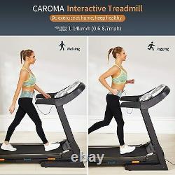 Electric Treadmill Heavy Duty Running Walking Machine Indoor Fitness GYM Workout