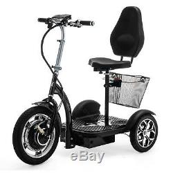 Electric Tricycle Scooter 3 Wheeler Mobility Scooter Trike VELECO ZT16